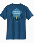 Blue T-Shirt-Life Is Better By The Campfire
