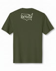 Army Green Disabled Outdoorsmen USA T-Shirt