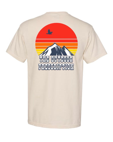 Mountain Sunset Outdoor Prescription T-Shirt